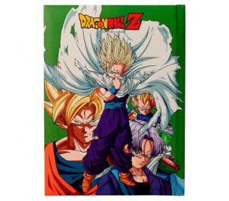 Cuaderno A5 Cell Final Battle Dragon Ball Z con luz