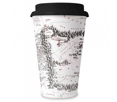Taza viaje Mapa Mordor El Señor de los Anillos