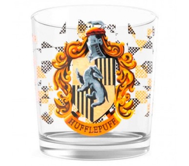 Vaso cristal Logo Hufflepuff Harry Potter