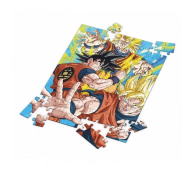 Puzzle 3D Goku Saiyan Dragon Ball Z 100pzs