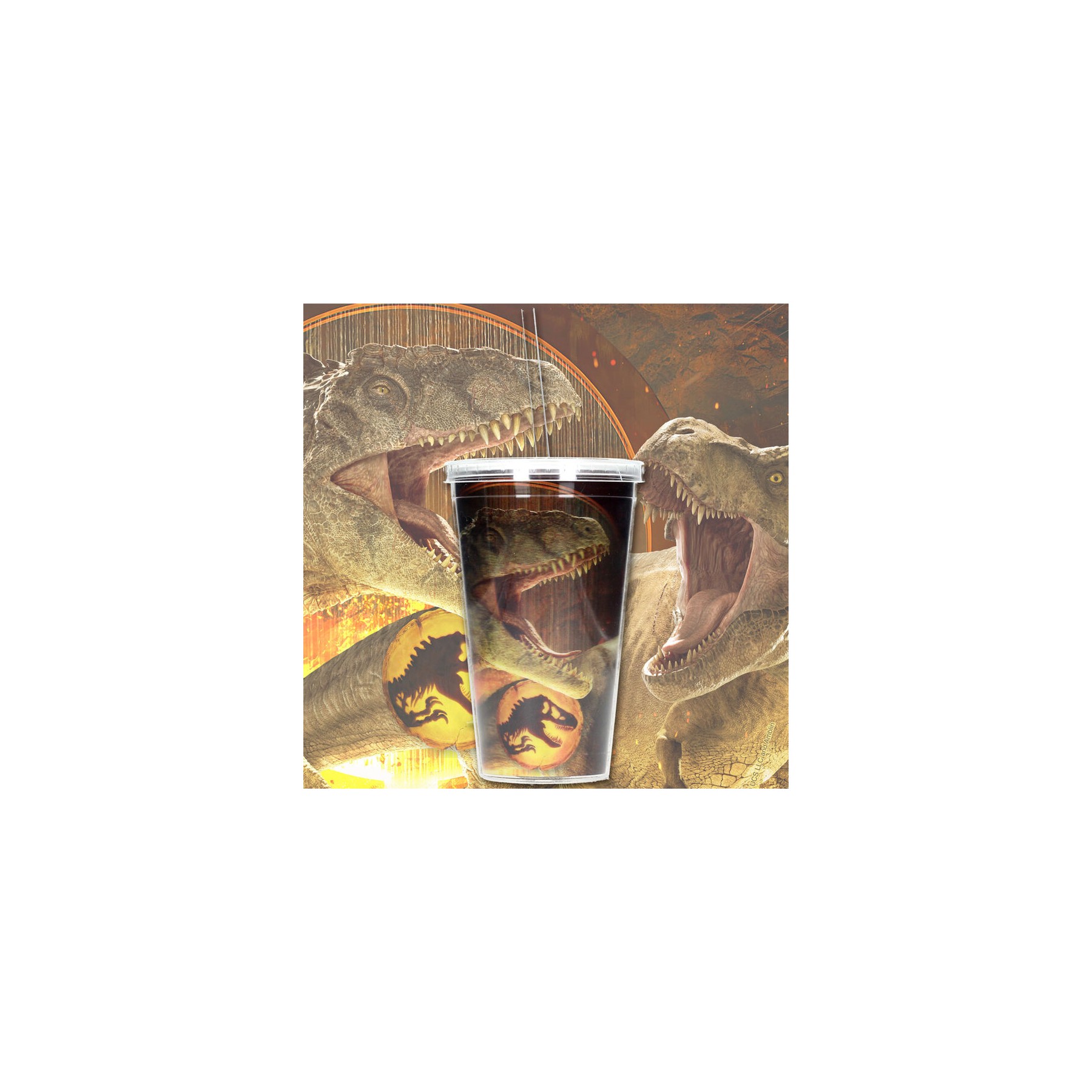 Vaso lenticular 3D Dominion Jurassic Park 50ml