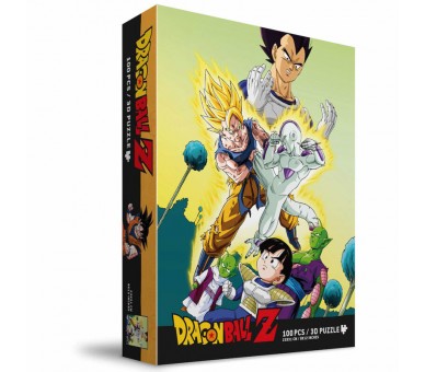 Puzzle 3D Namek Battle Dragon Ball Z 100pzs