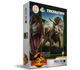Puzzle 3D Triceratops Jurassic World 100pzs