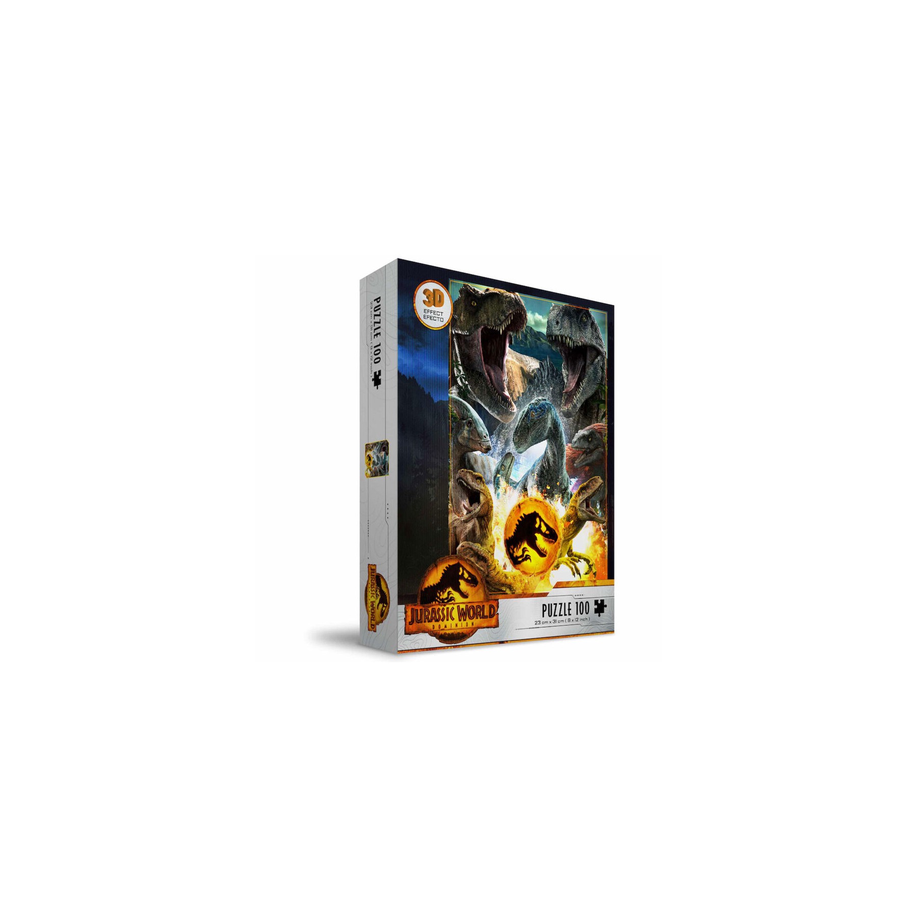 Puzzle 3D Dinosaurios Jurassic World 100pzs