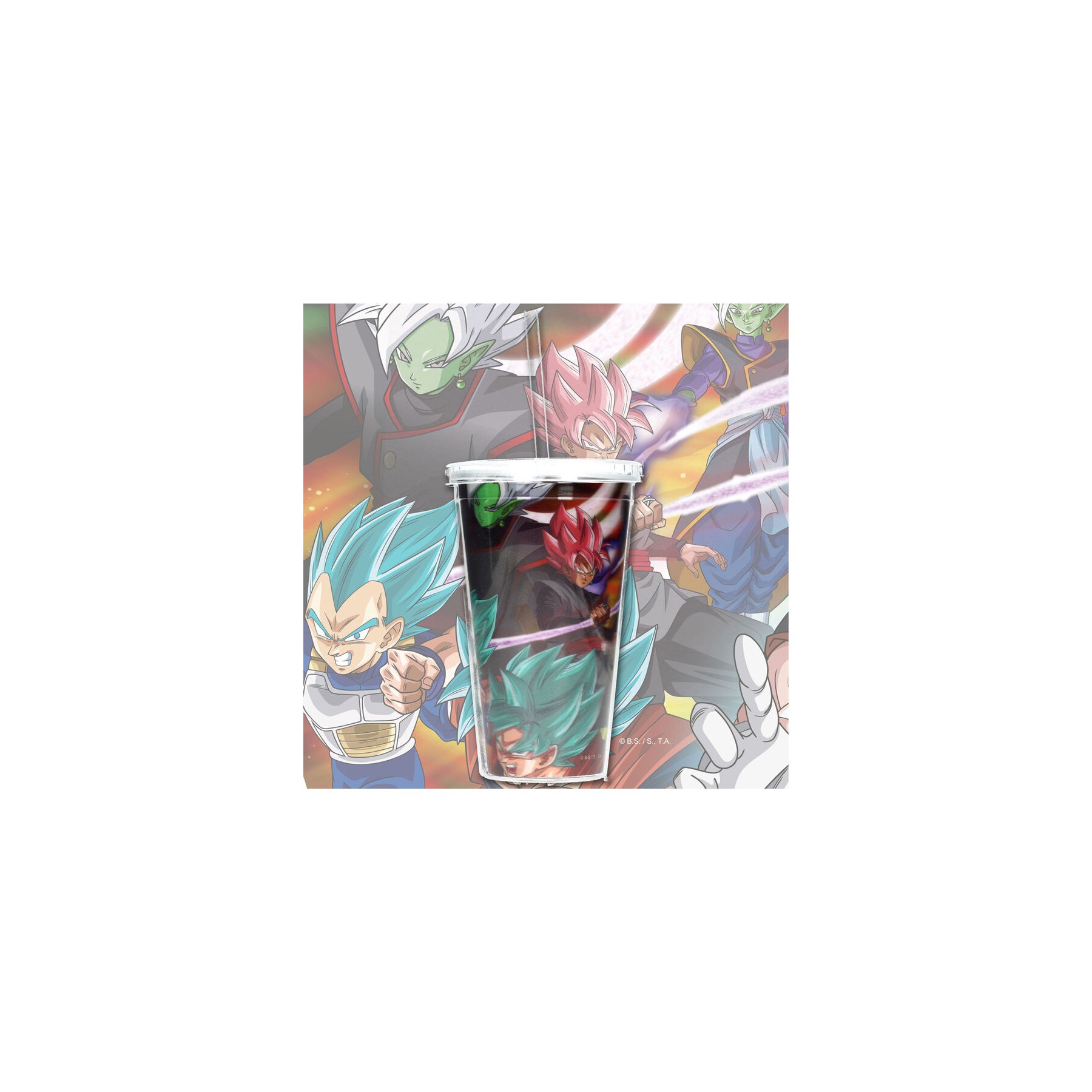 Vaso lenticular 3D Future Trunks Dragon Ball Super 50ml