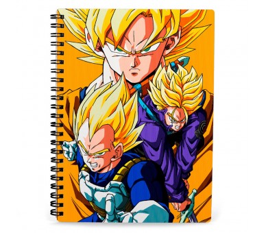 Cuaderno 3D Dragon Ball Z surtido