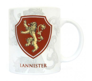 Taza escudo Lannister Juego de Tronos