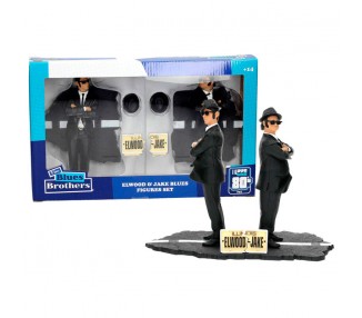 Blister 2 figuras Jake and Elwood Blues Brothers 18cm