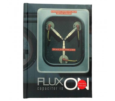 Libreta Regreso al Futuro con luces