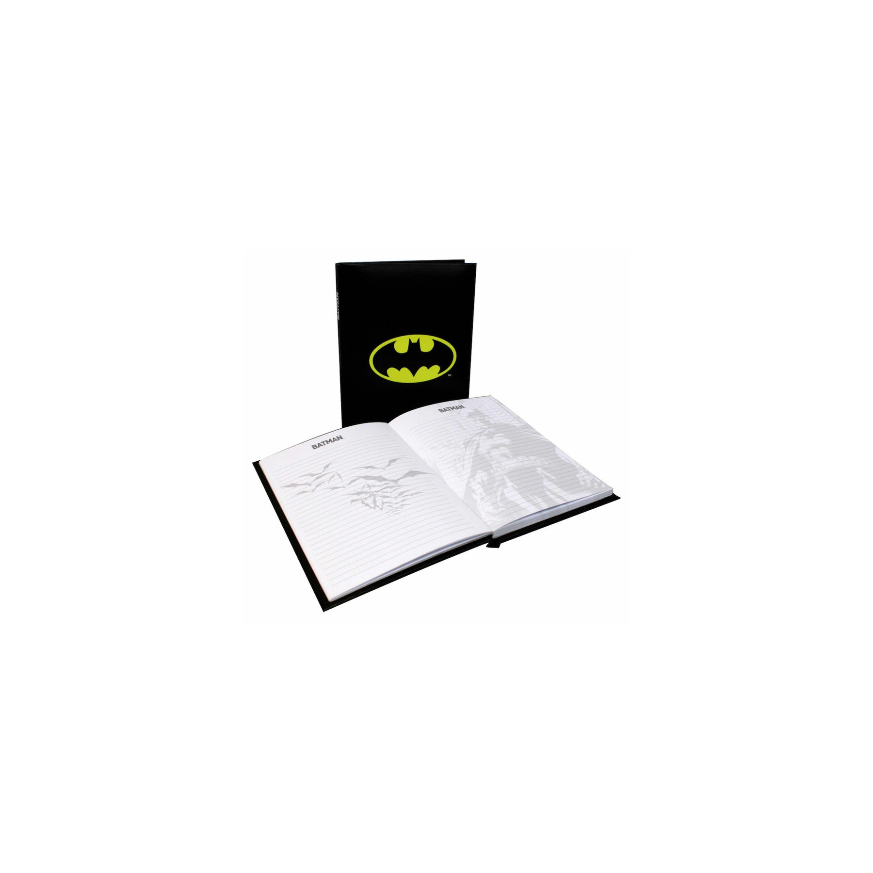 Diario luz logo Batman DC Comics