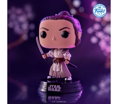 Figura POP Star Wars Impressions Rey Exclusive