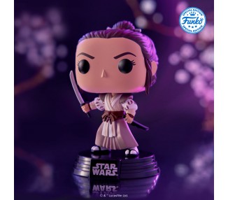 Figura POP Star Wars Impressions Rey Exclusive