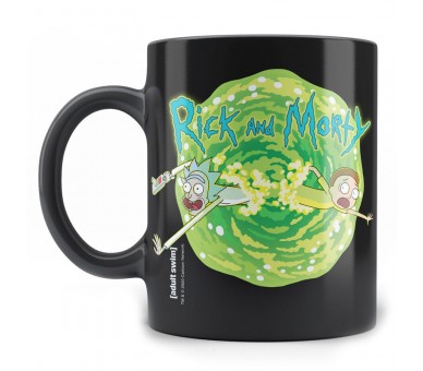 Taza Logo Rick and Morty