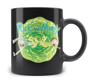 Taza Logo Rick and Morty