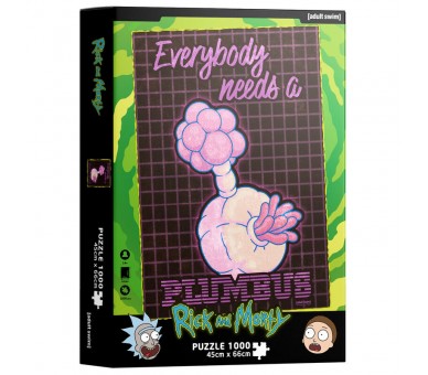 Puzzle Plumbus Rick and Morty 1000pzs