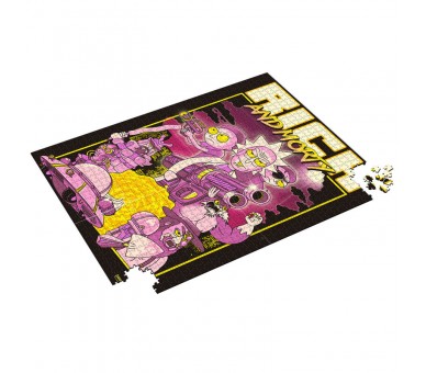 Puzzle Retro Poster Rick and Morty 1000pzs