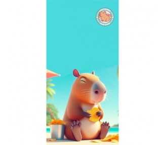 Toalla Capibara microfibra