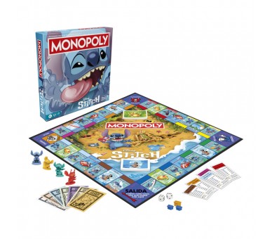 Juego Monopoly Stitch Disney