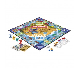 Juego Monopoly Stitch Disney