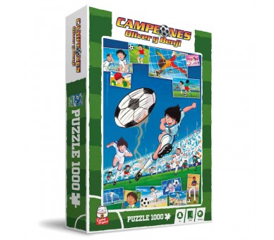 Puzzle Newpi vs Francis Campeones Oliver y Benji 1000pzs