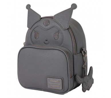 Bolso mochila Kuromi Hello Kitty Loungefly 21cm