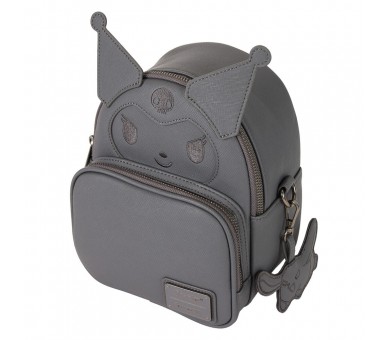 Bolso mochila Kuromi Hello Kitty Loungefly 21cm