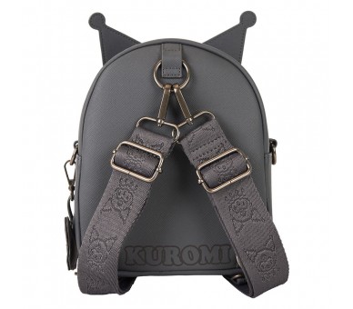 Bolso mochila Kuromi Hello Kitty Loungefly 21cm