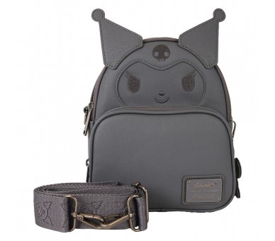 Bolso mochila Kuromi Hello Kitty Loungefly 21cm