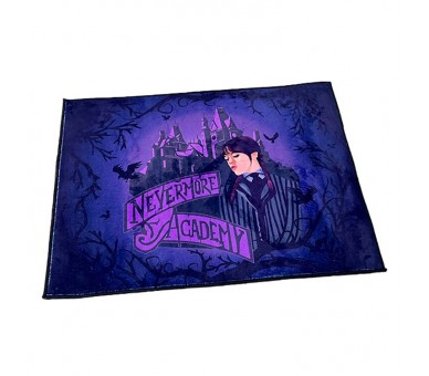 Alfombra interior Nevermore Academy Miercoles 80x60cm