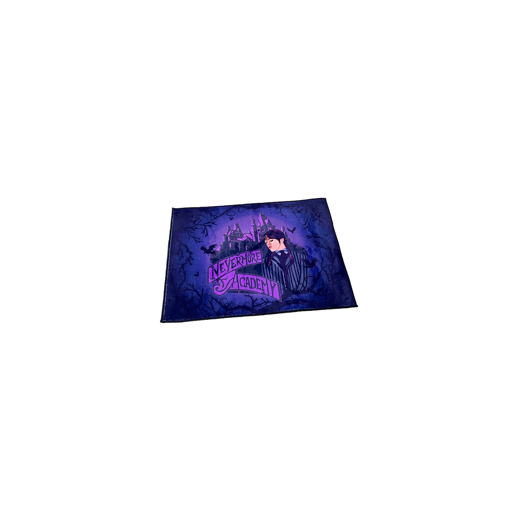 Alfombra interior Nevermore Academy Miercoles 80x60cm