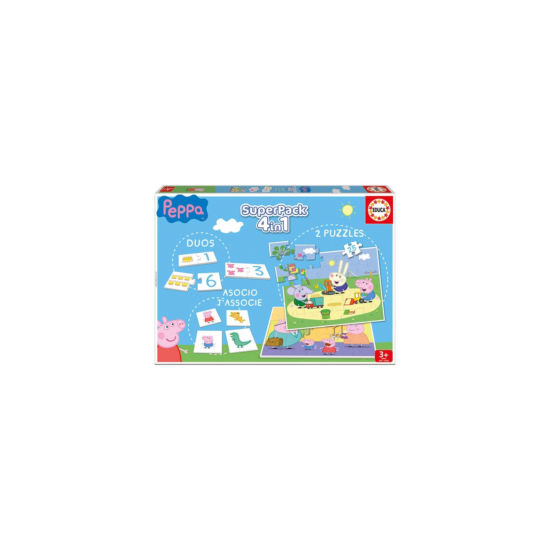 Super Pack 4 En 1 Peppa Pig