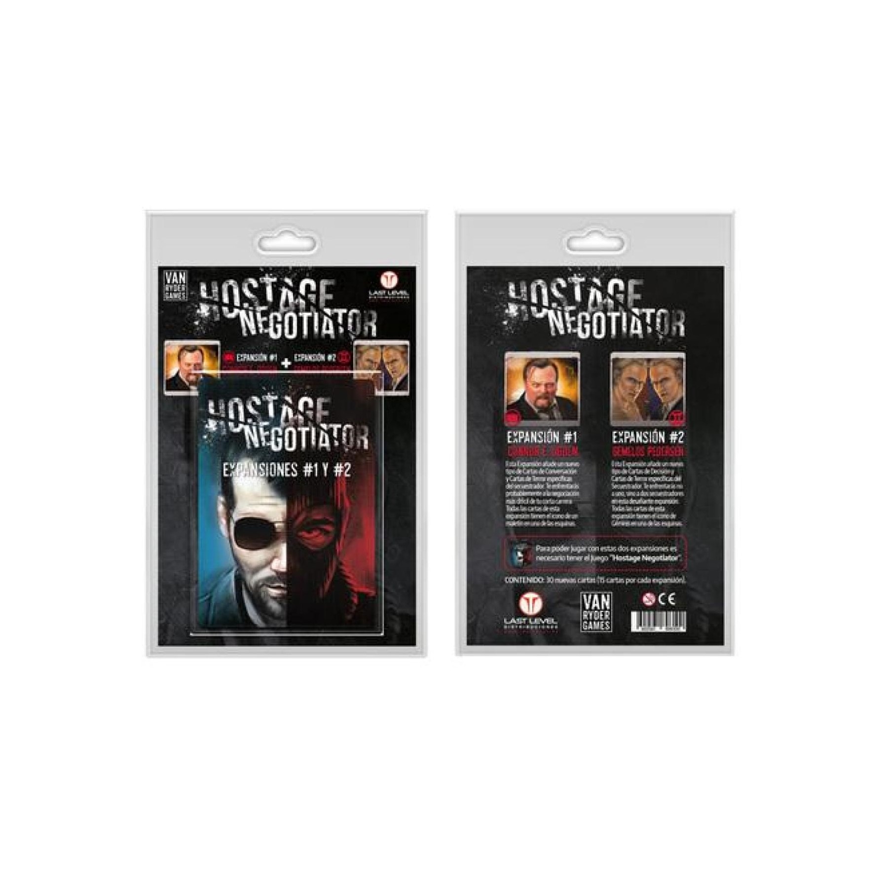 Cartas Hostage El Negociador Expansiones 1 Y 2
