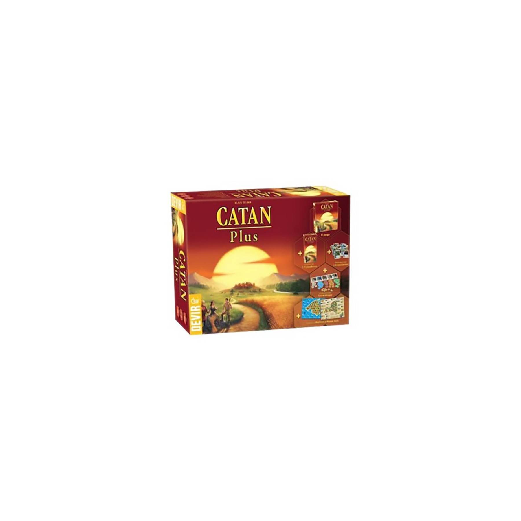 Juego De Mesa Colonos De Catan Plus 2019