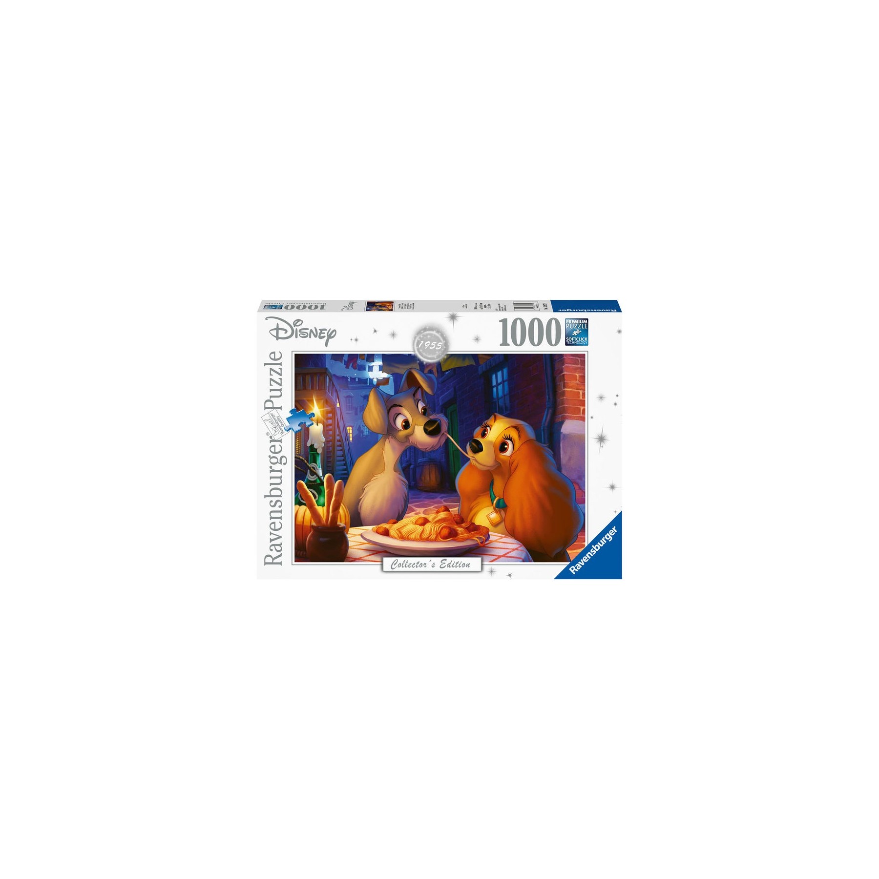 Puzle 1000 Disney La Dama Y El Vagabundo