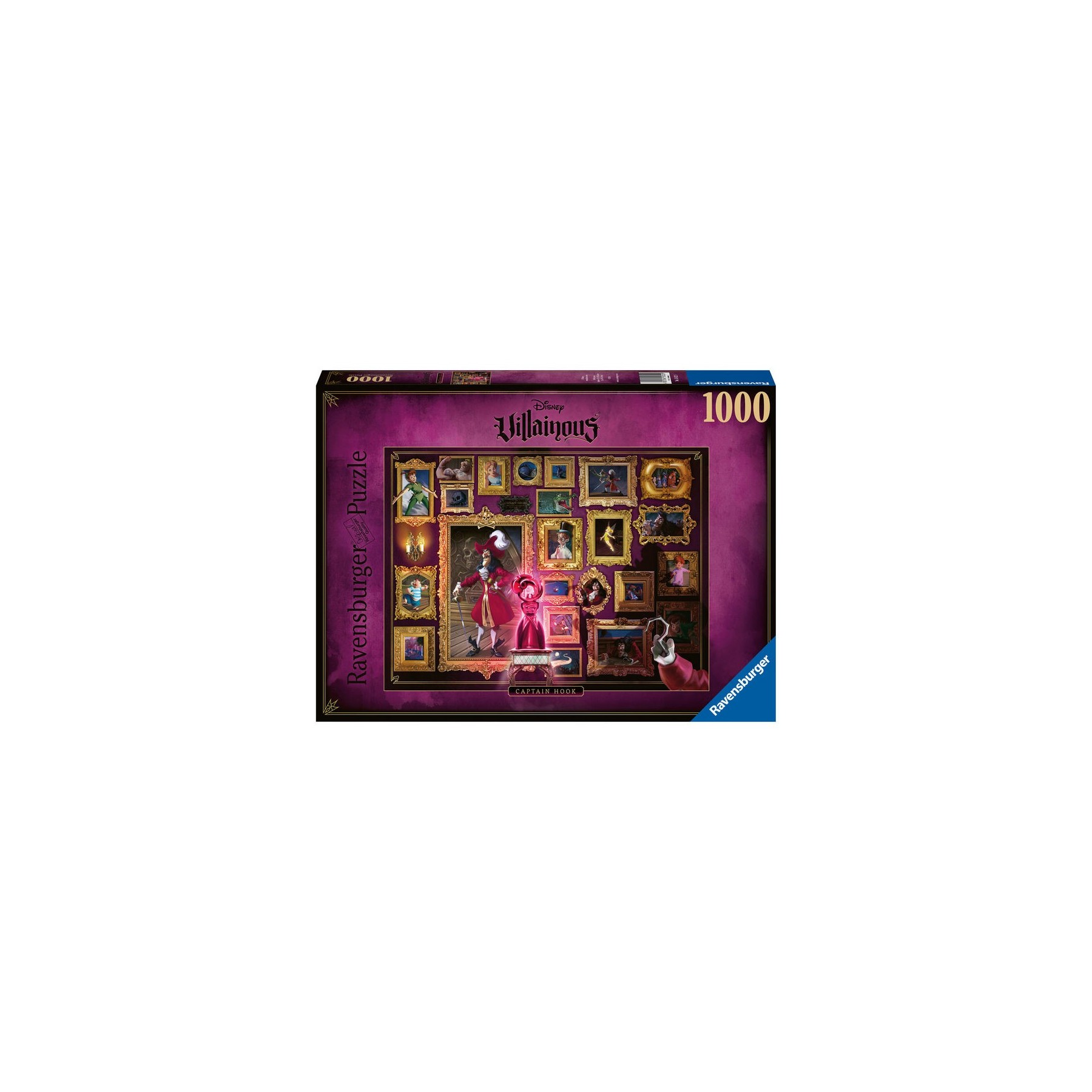 Puzle 1000 Disney Villanos Capitan Garfio