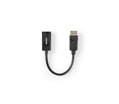 Cables Nedis Displayport Macho Salida Hdmi   4K@30Hz Niquela