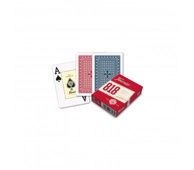 Fournier Poker Inglés Nº 818 De 55 Cartas 2 Índices Jumbo 62