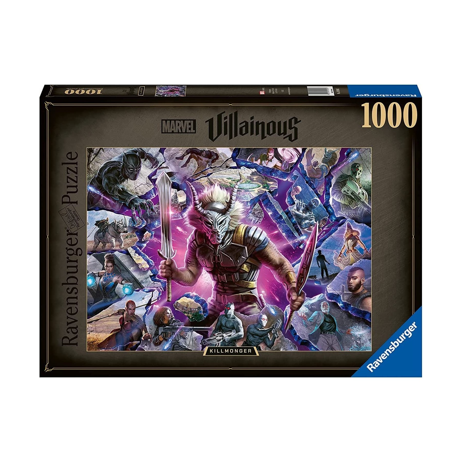 Puzzle 1000 Piezas, Villainous: Killmonger, Puzzle Marvel