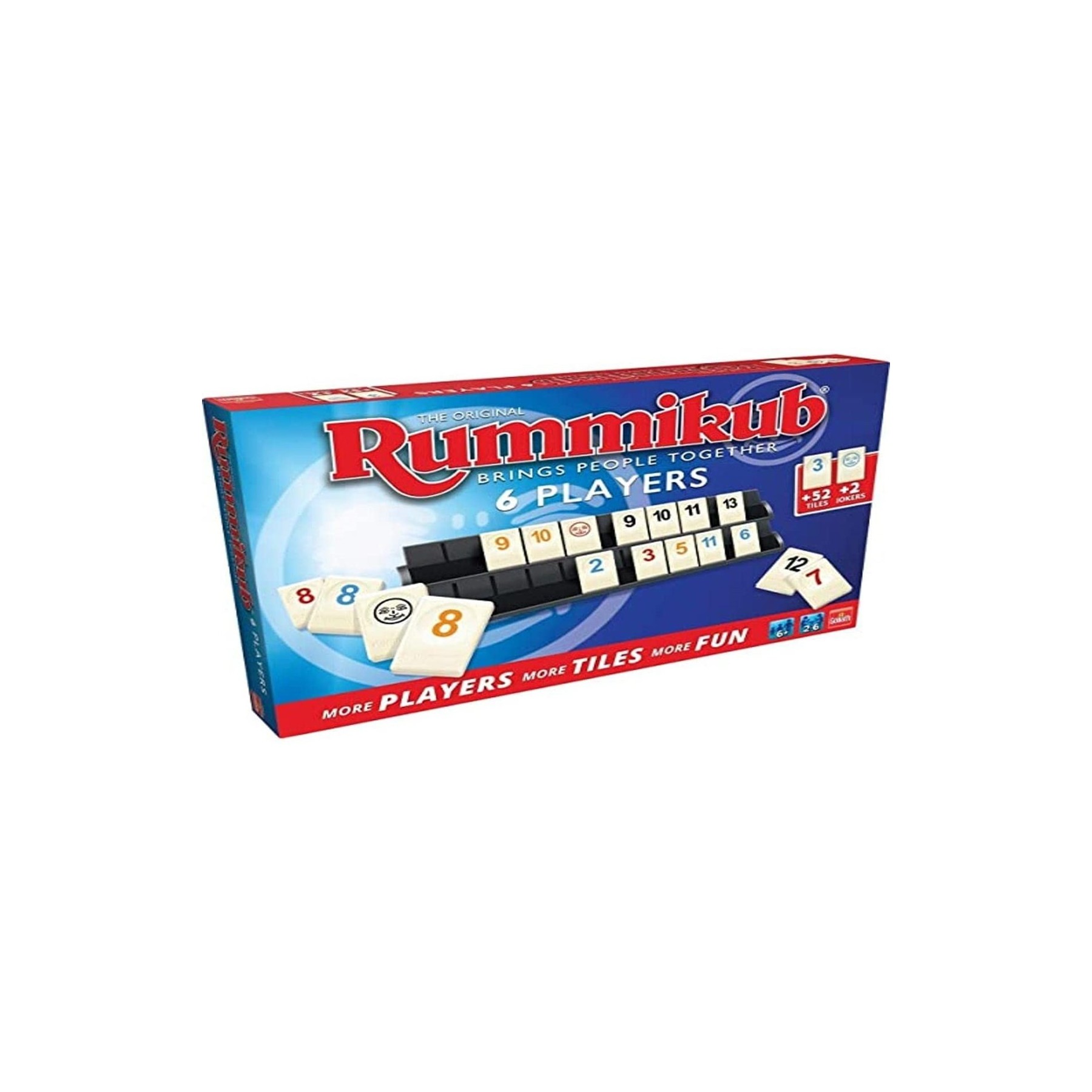 Juego De Mesa Rummikub Original 6 Jugadores