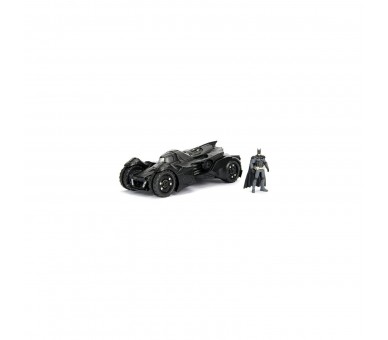 Blister Figura + Coche Batmovil Metal Arkham Knight Dc Comic
