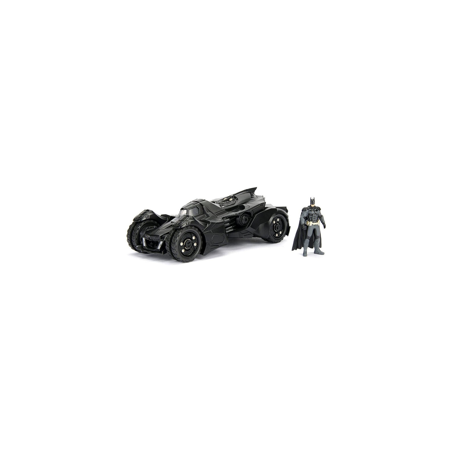 Blister Figura + Coche Batmovil Metal Arkham Knight Dc Comic