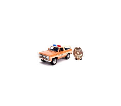 Coche Metal Chevy K5 Blaze 1980 Stranger Things + Placa