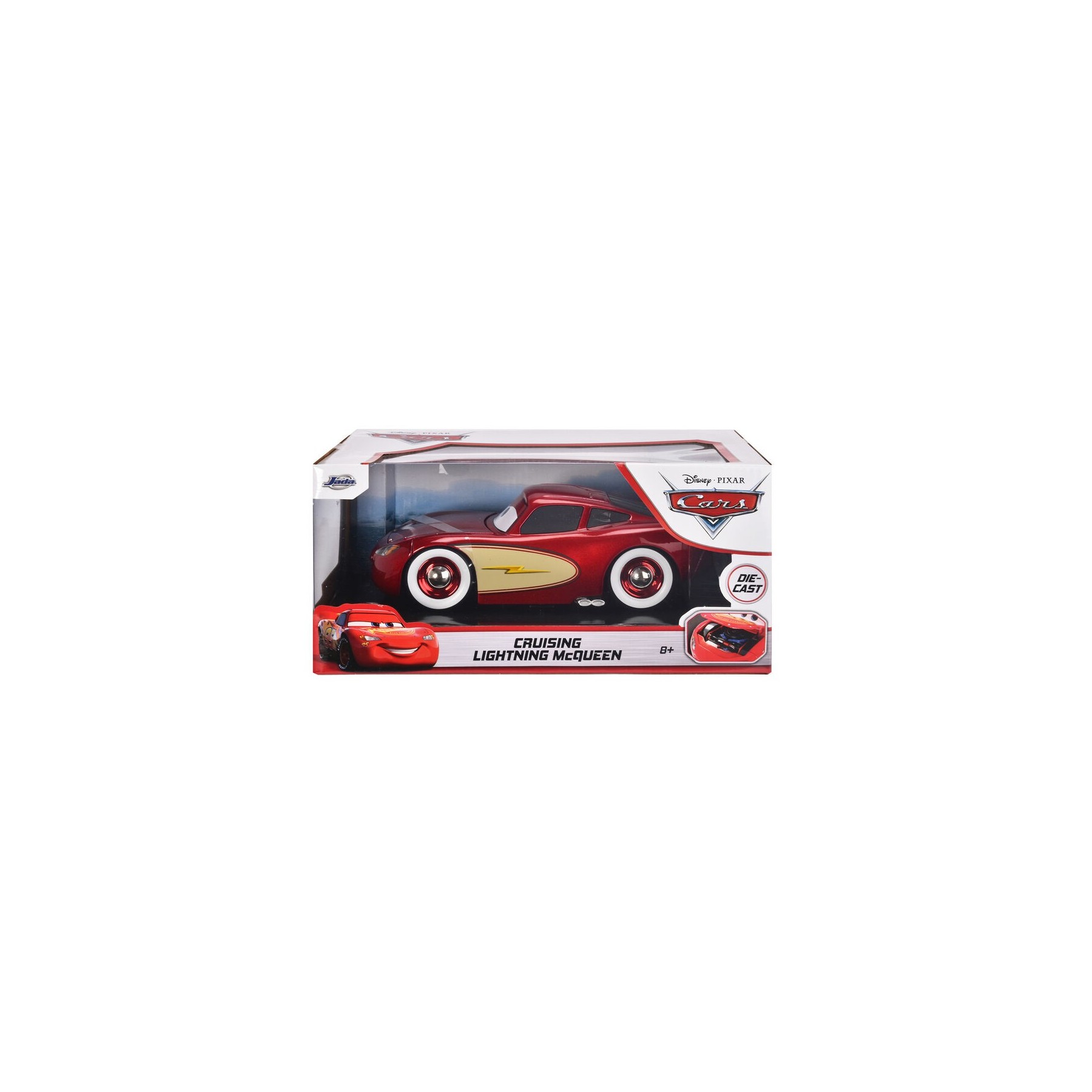 Coche Rayo Mcqueen Radiator Springs Cars Disney Pixar 1/24