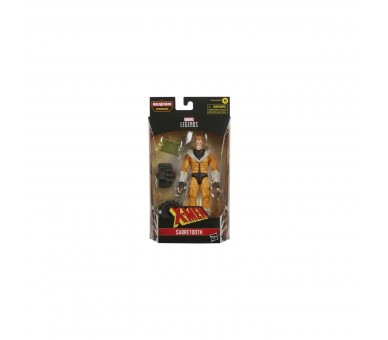 Figura Sabretooth X-Men Marvel Legends 15Cm