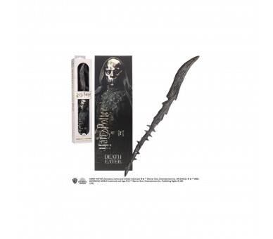 Varita Mortifago Con Marca Paginas Harry Potter