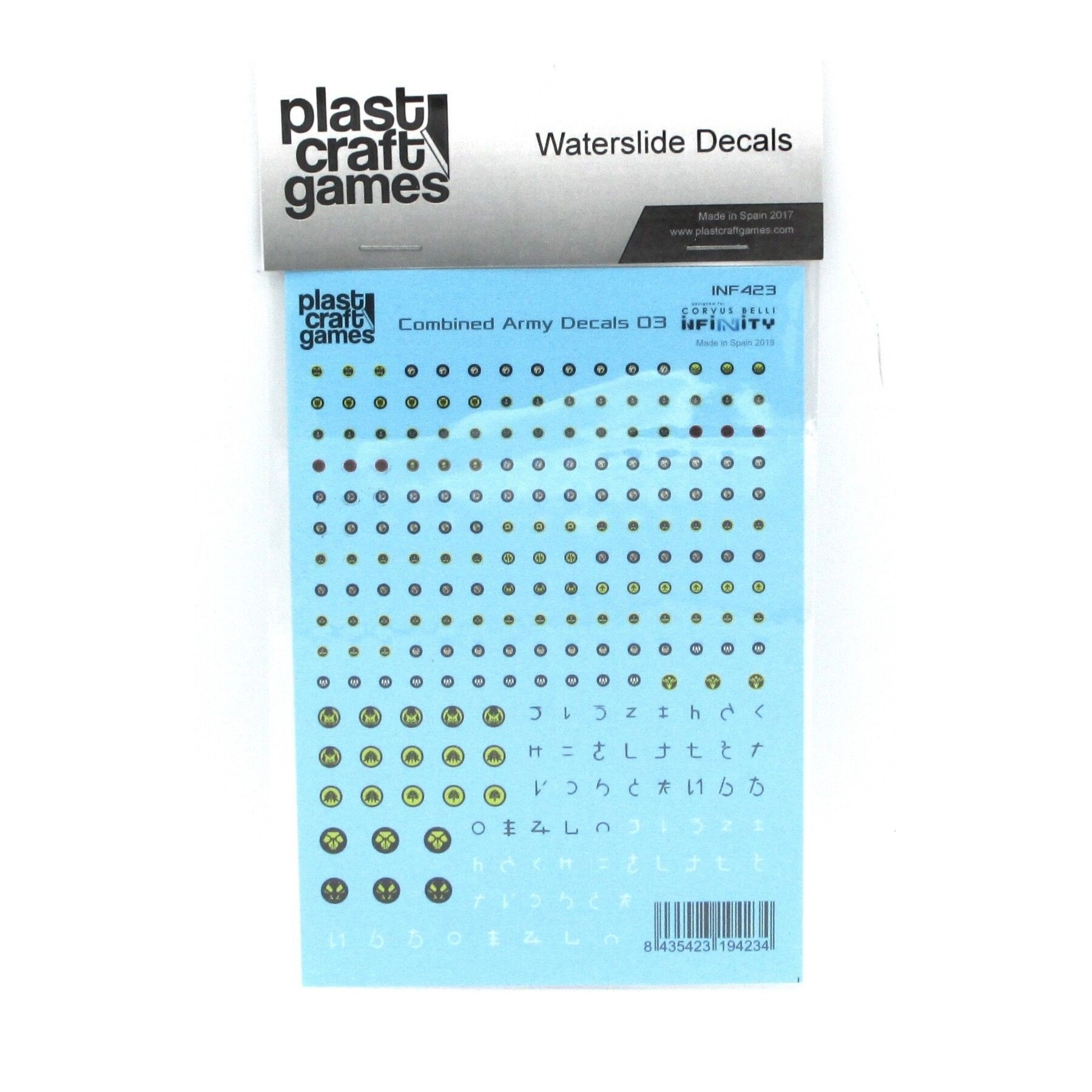 Miniatura Infinity Decals - Combined Army 03