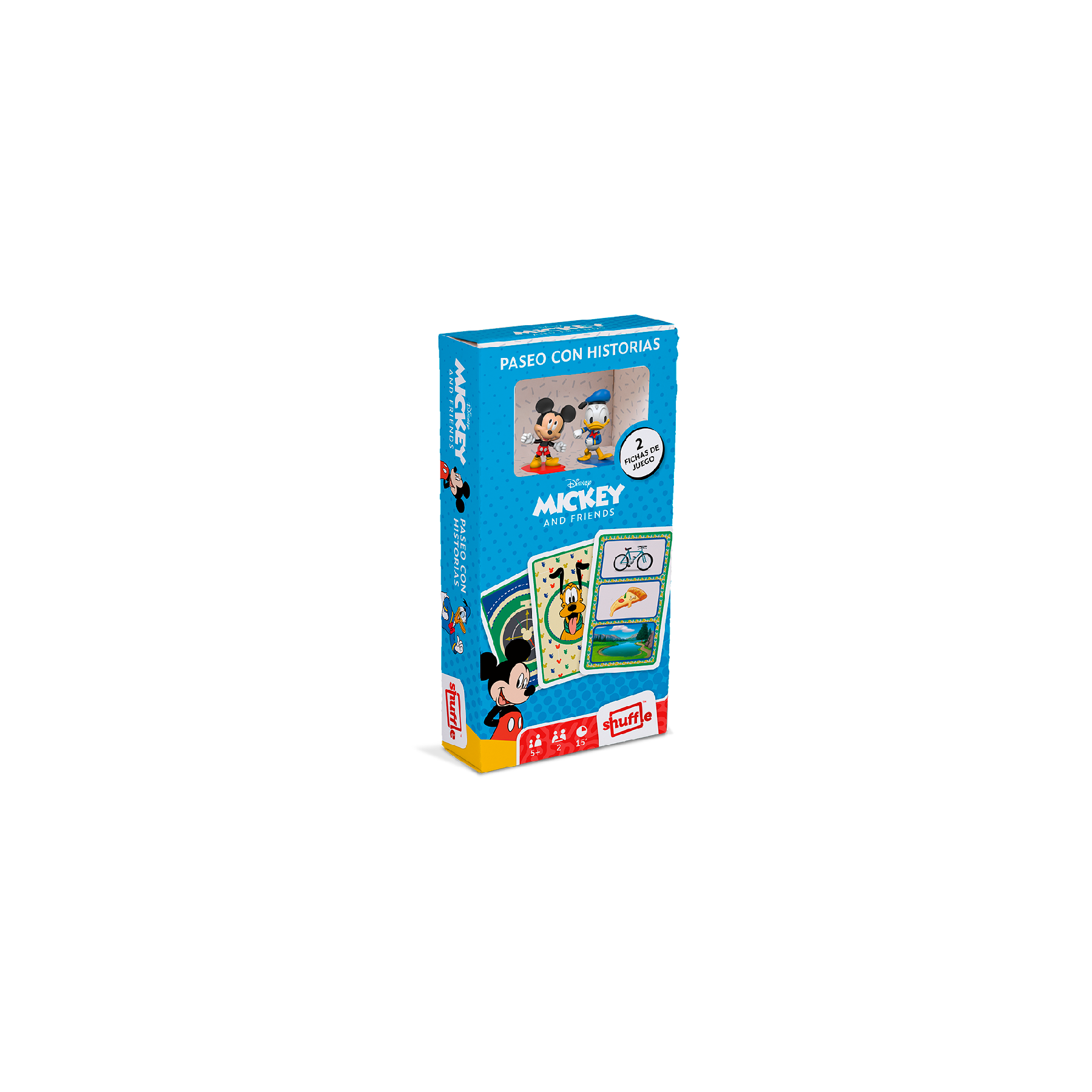 Juego De Cartas Disney Paseo Con Historias - Mickey Y Donald