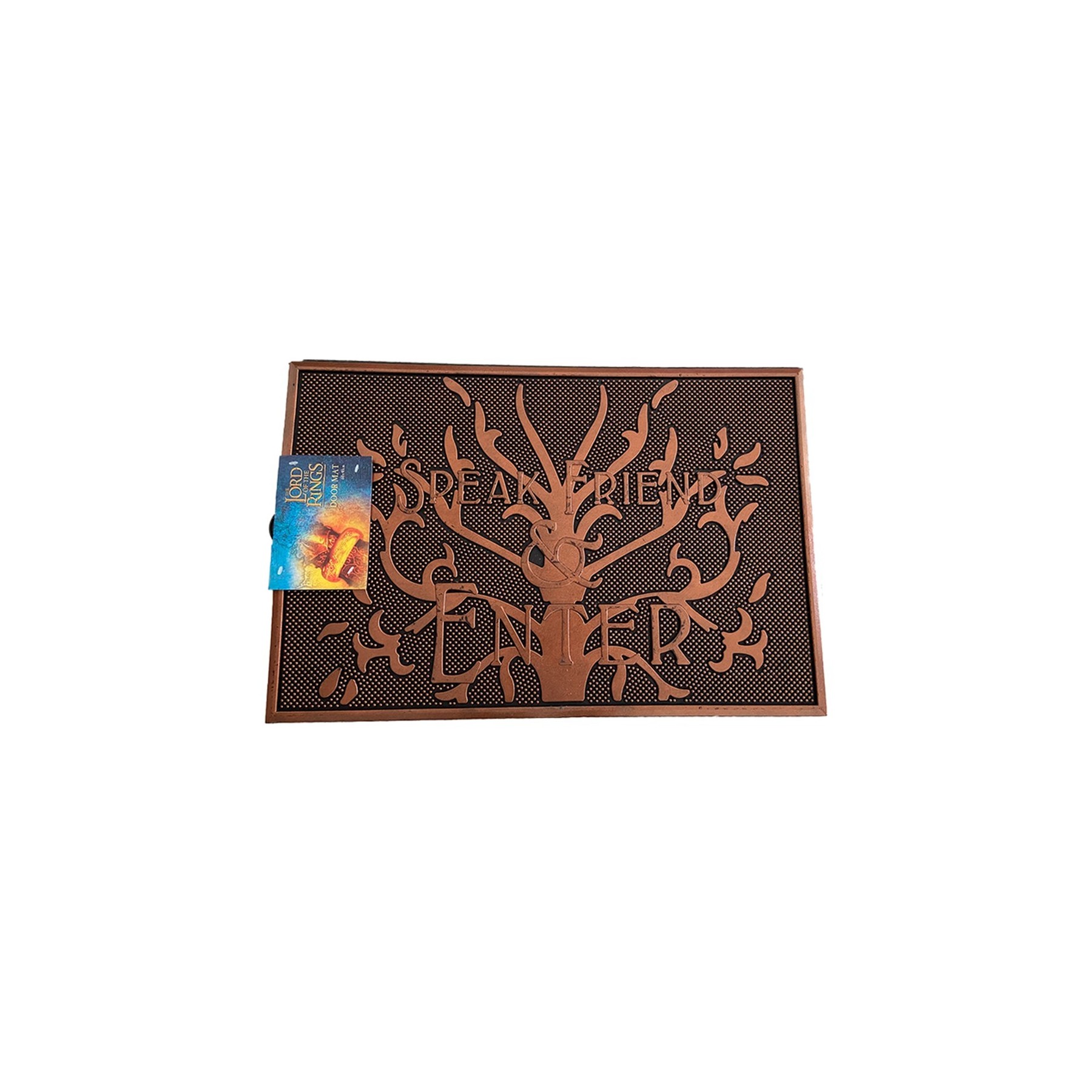 Felpudo De Caucho El Señor De Los Anillos Speak Friend And E