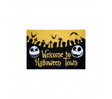 Felpudo Pesadilla Antes De Navidad Welcome To Halloween Town