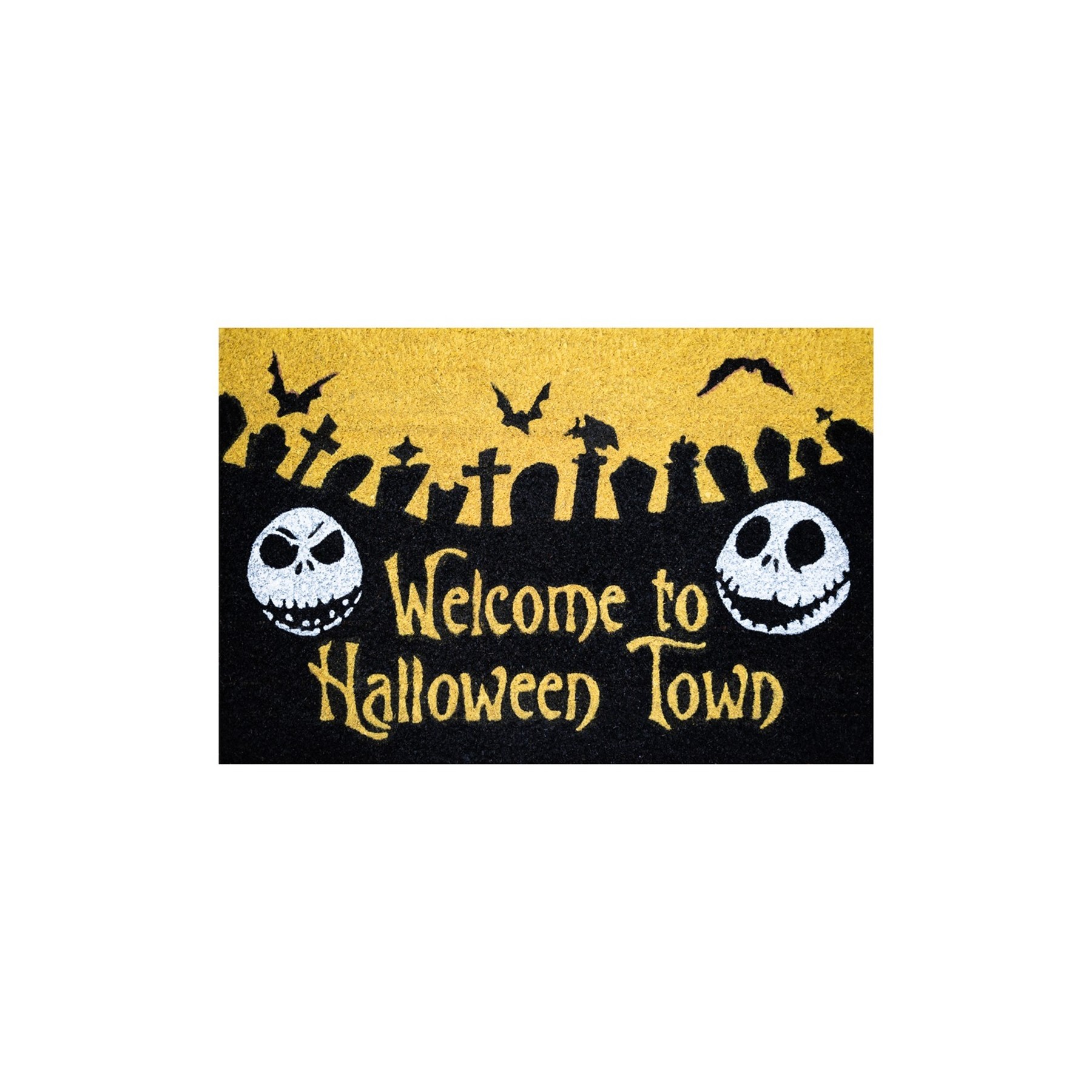 Felpudo Pesadilla Antes De Navidad Welcome To Halloween Town